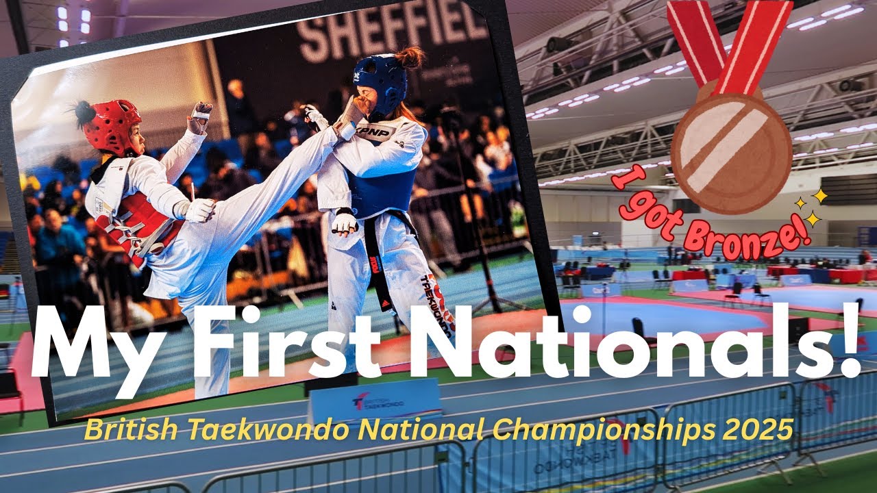 Taekwondo Competition Vlog! | Nationals 2025| Travel, Weigh-in, Friends, Fight Day!