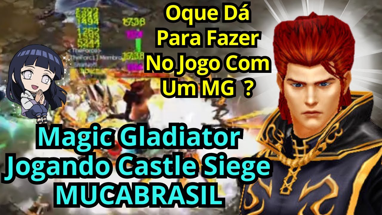 MUCABRASIL Magic Gladiator Jogando Castle Siege / Oque Dá Para Fazer Com Um MG No Jogo? vem conferir