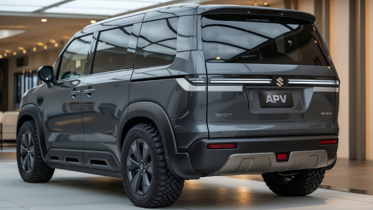 2025 Suzuki APV сообщил - Ultimate Multi -Custer Apan для современных потребностей!