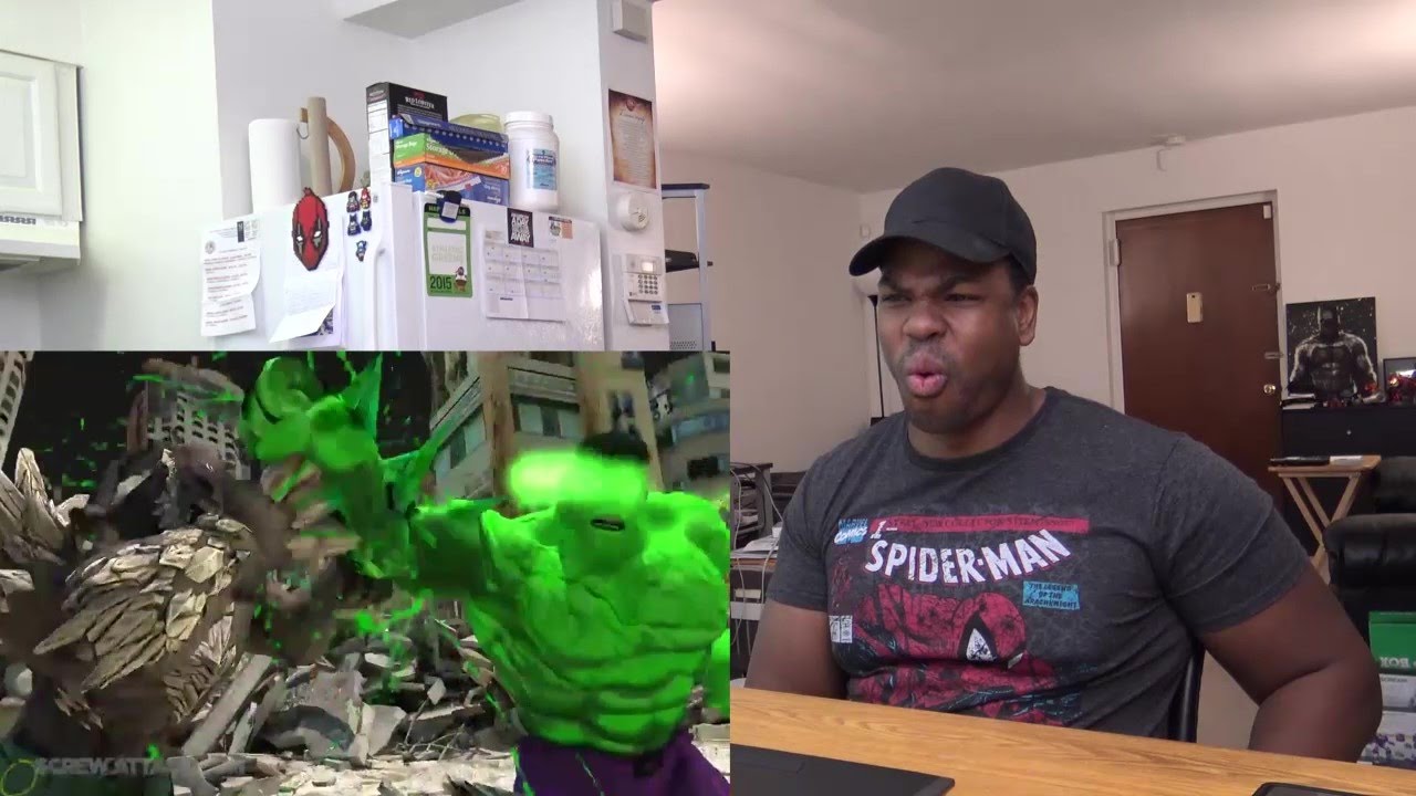 HULK VS DOOMSDAY | DEATH BATTLE REACTION!!!