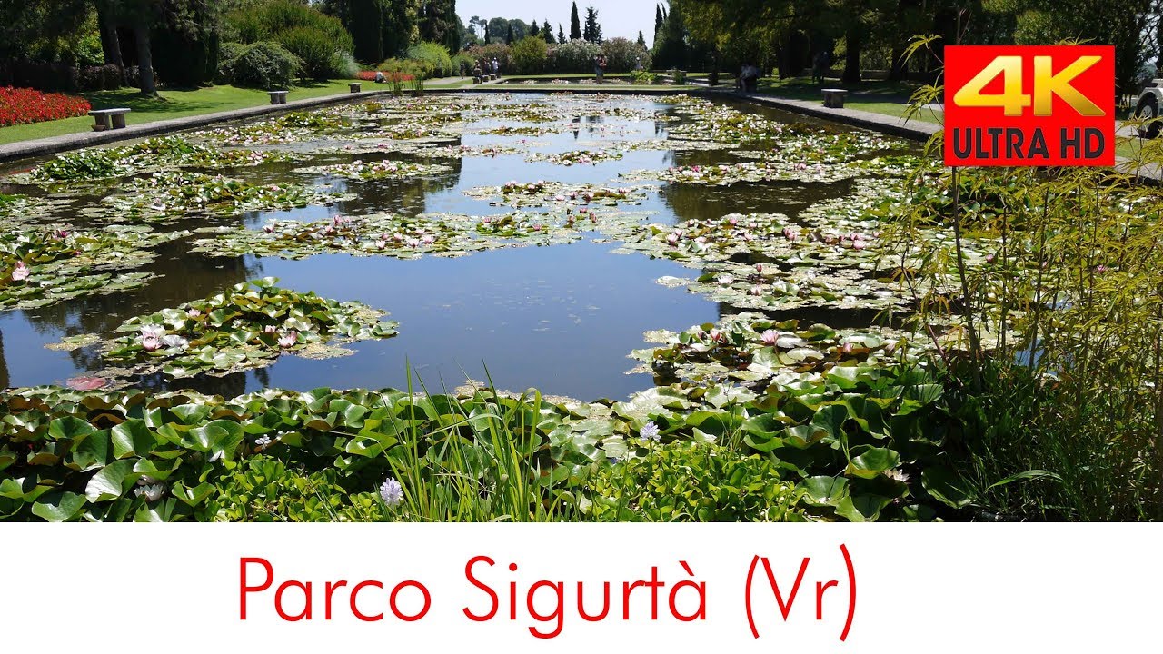 Parco giardino Sigurt&agrave; parco a Valeggio sul Mincio, Italia 4k