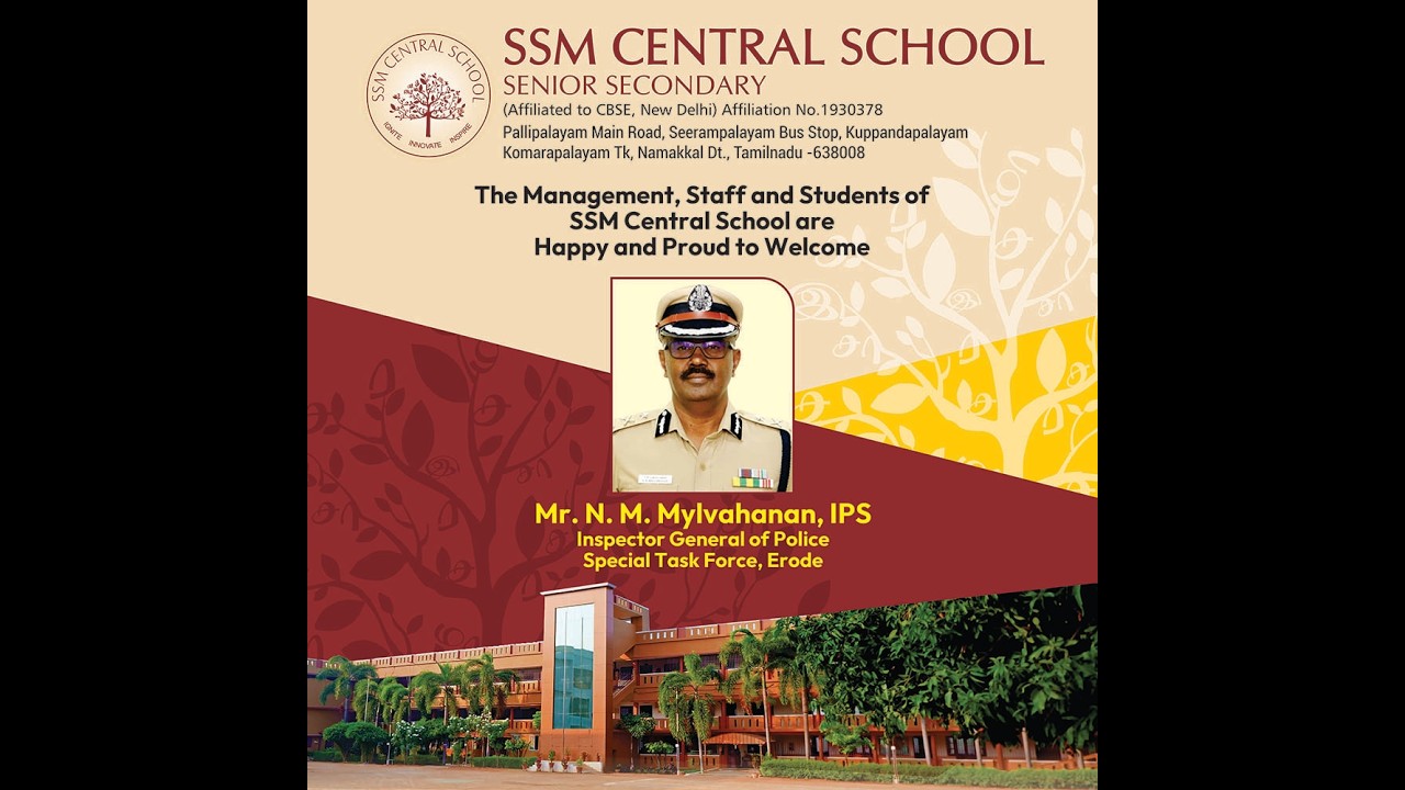 IGP N.M. Mylvahanan IPS Powerful Speech to Students | Special Task Force Erode Training Session