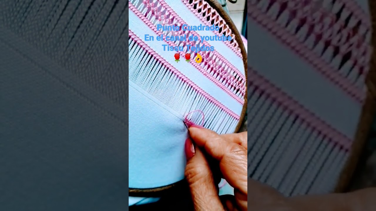 Vainicas/Deshilados#shorts@Tissu Tejidos#paso a paso SUSCRIBETE
