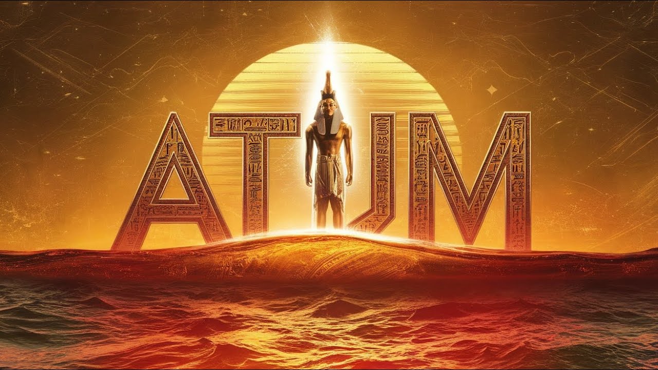 Atum &ndash; pierwotny stw&oacute;rca świata i b&oacute;g zachodzącego słońca w mitologii Egiptu