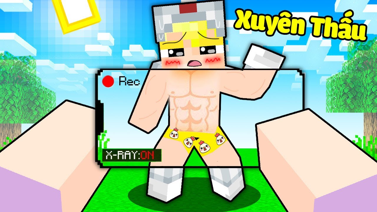 Nếu Bạn Sở Hữu Điện Thoại Xuyên Thấu Trong Minecraft!