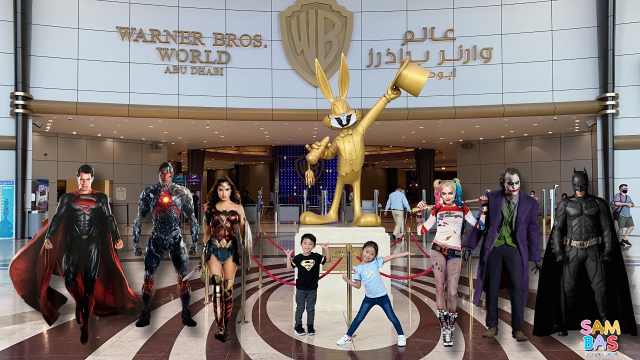 Warner Bros. World Abu Dhabi 2021 | Family Adventures | Indoor Theme Park