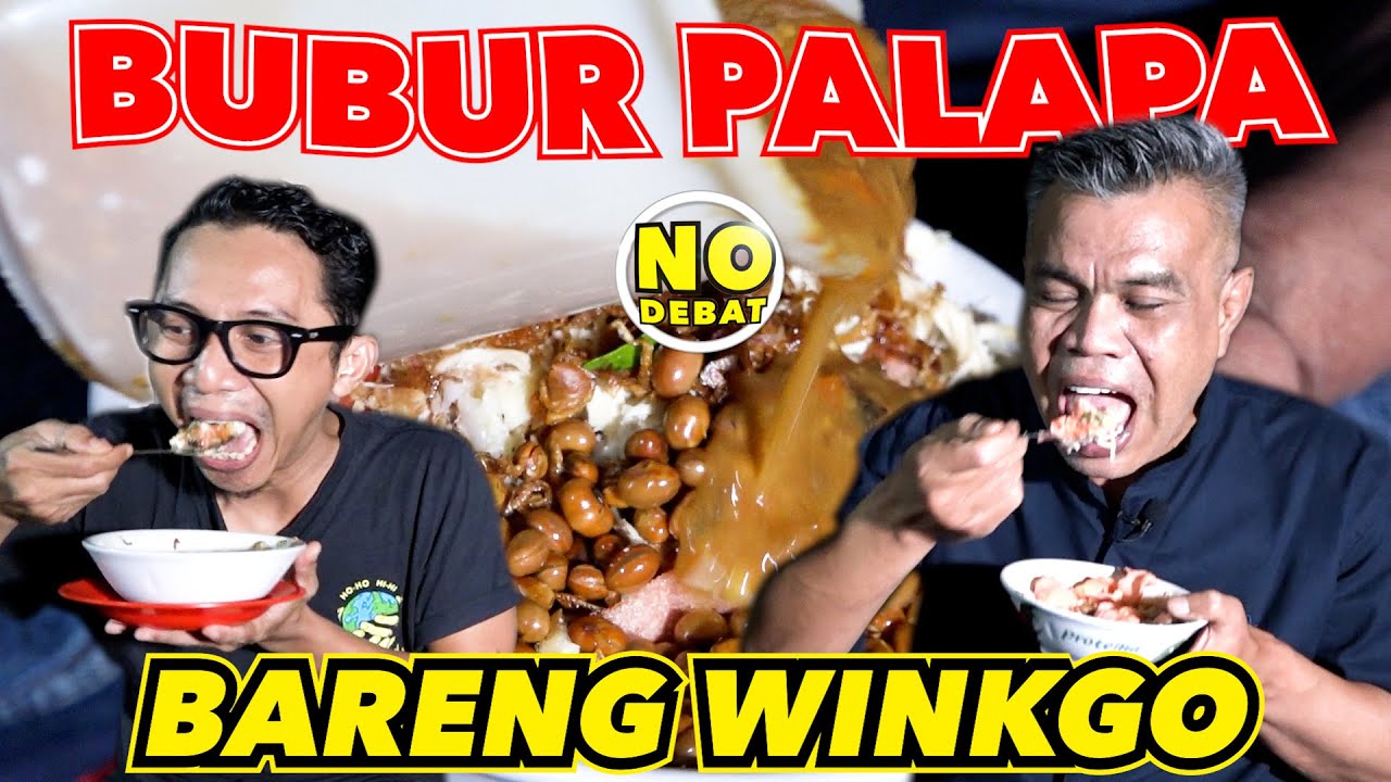 KULIDEL BUBUR PALAPA - FILOSOFI MAKAN BUBUR DARI PINGGIR