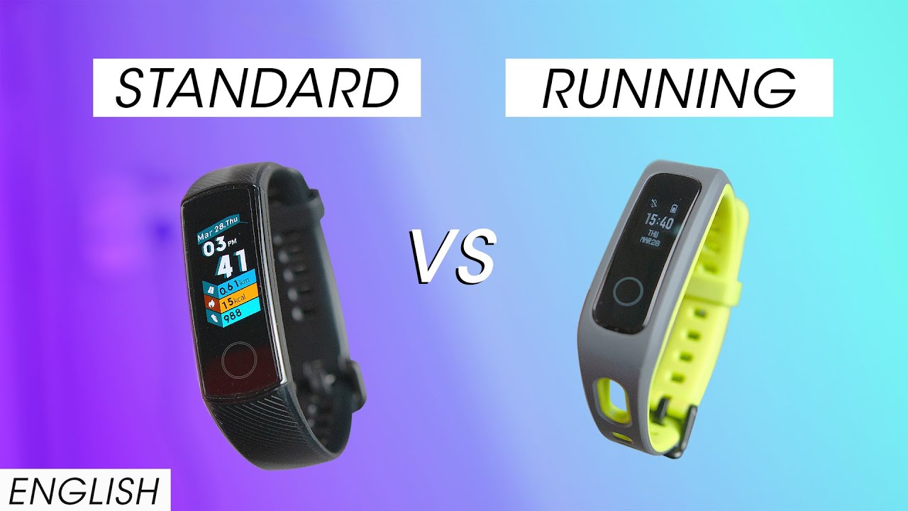 Honor Band 4 vs Honor Band 4 Running Edition