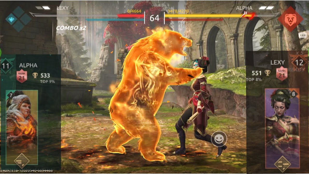Shadow fight 4 gameplay with Nonna