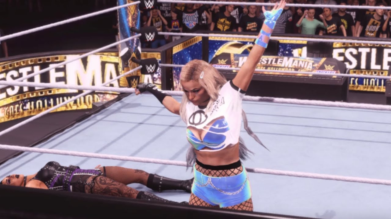 Liv Morgan VS Rhea Ripley | Casket Match (WWE2K24)