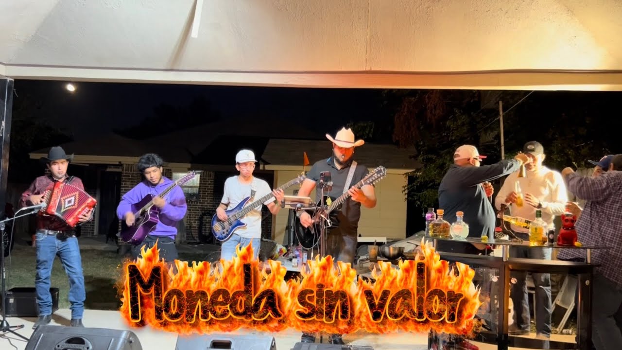 Cielo azul cielo nublado y moneda sin valor (en vivo) Alan García y así nomás 