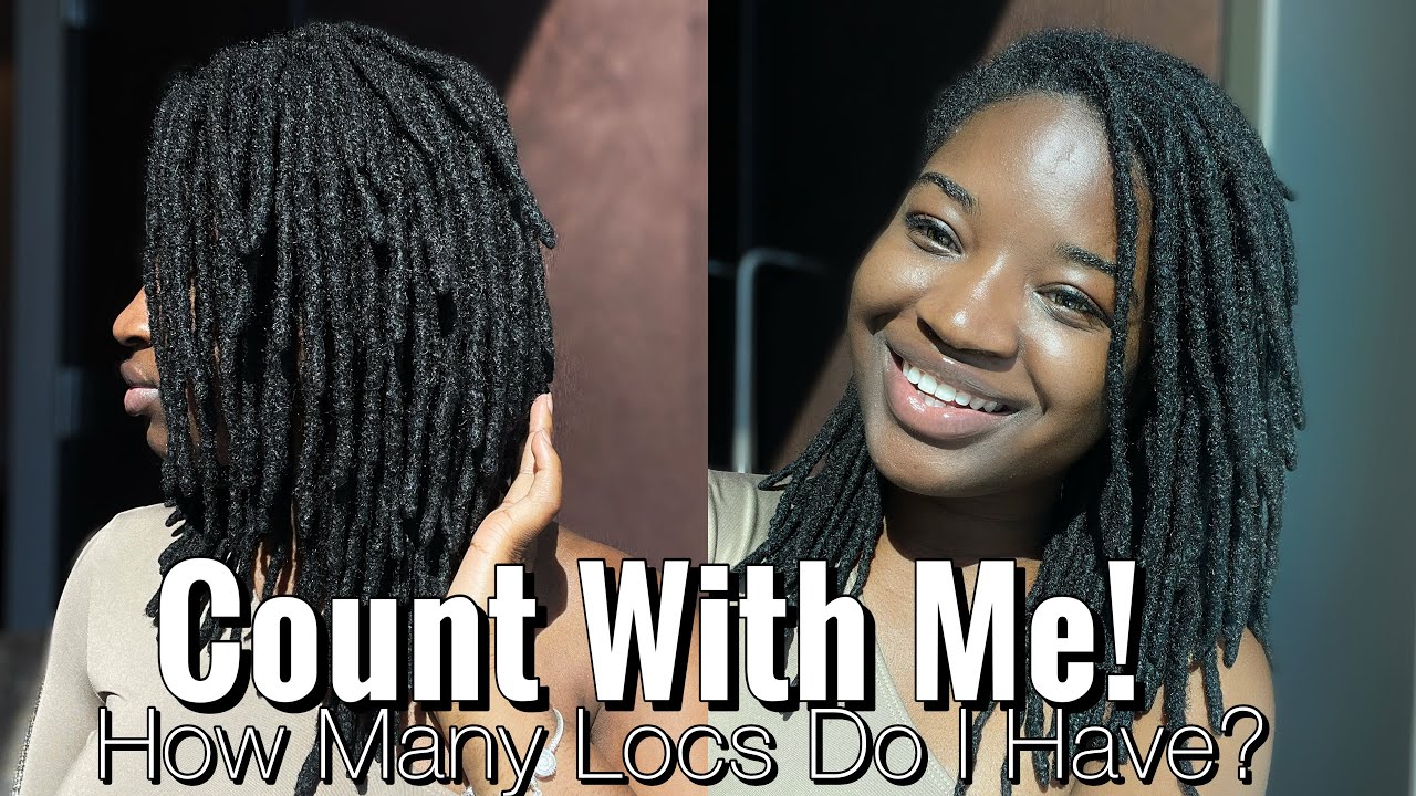 COUNTING MY LOCS! | HOW MANY LOCS DO I HAVE ?!? 🤔 | #KUWC