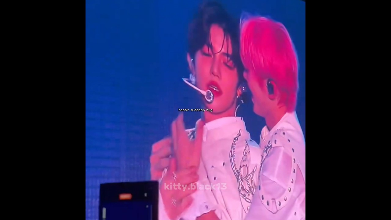 Hanbin & Hao suddenly hug 🫠 + 🤏🏻 sexy Hao 🫣🤫 