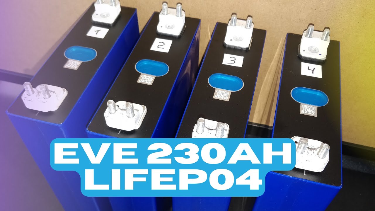 Тестування Lifepo4 (LFP) акумуляторів EVE 230Ah Grade A. LF230