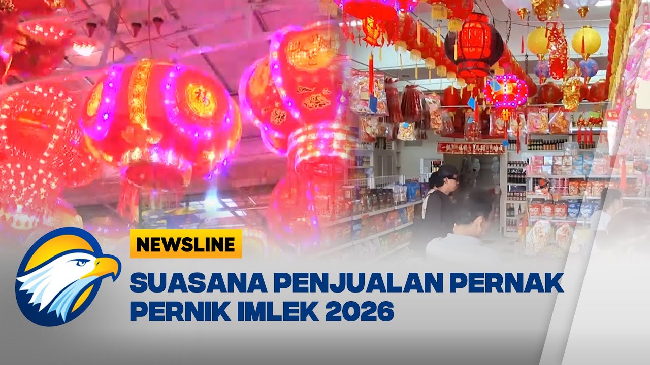 Pernak Pernik Imlek di Medan Menggeliat Sementara Yogyakarta Alami Penurunan - [Newsline]