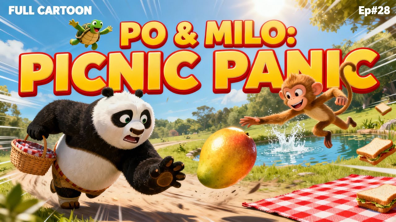 Po & Milo: Picnic Panic |Ep31| Kids Cartoons Disney | Cartoons Videos for Children