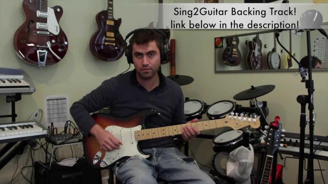 CUPS!!! - Pitch Perfect - Country Twang Guitar Cover (by Ely Jaffe & Sing2Guitar Backing Track)