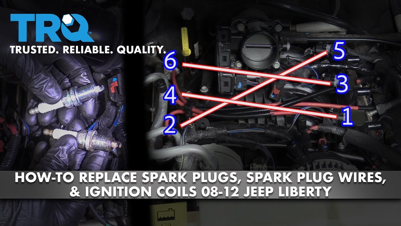 How to Replace Spark Plugs, Ignition Coils, & Spark Plug Wires08-12 Jeep Liberty