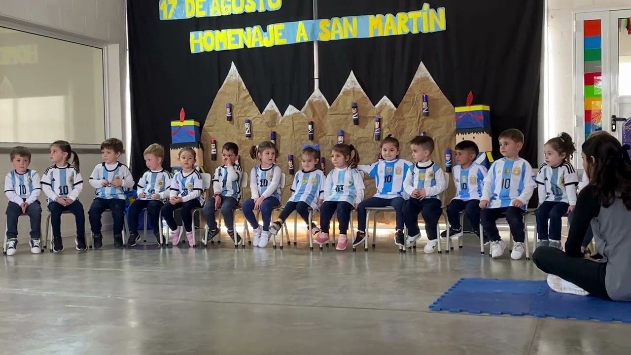 Acto 17 de agosto, Paso a la Inmortalidad del General José de San Martin. Jardín el Lobito.