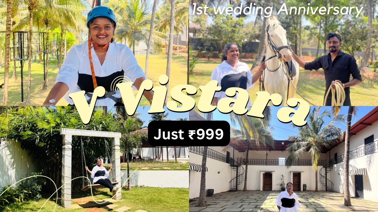 V Vistara Resort | Starts at 999 | Bangalore Resorts | Dayouting Resort | Kannada Vlog