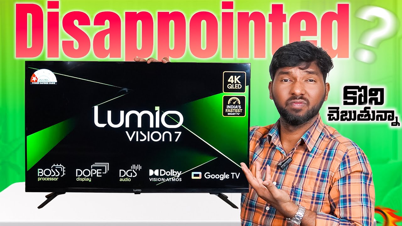 Lumio Vision 7 15Days Review || Best 4K QLED TV in 2025?