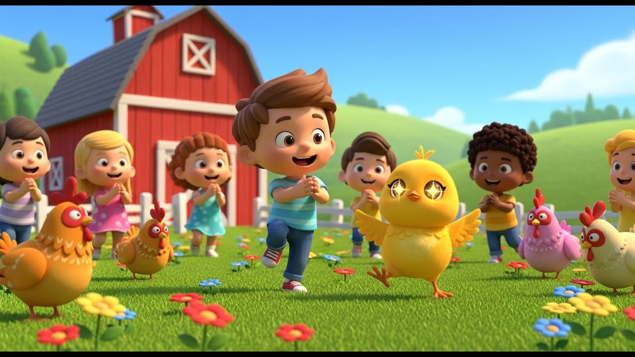Farm Friends Sing Along Song for Kids | Farm Animals Song, Nursery Rhymes & Baby Songs 🐮