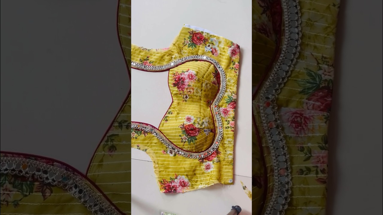 Letest blouse design cutting and stitching/#blouse #blouse designs#letestdesign #shorts #viralshort