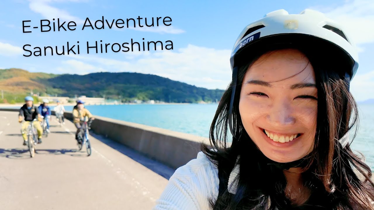 Japan E-Bike Island Adventure on Sanuki Hiroshima with Friends