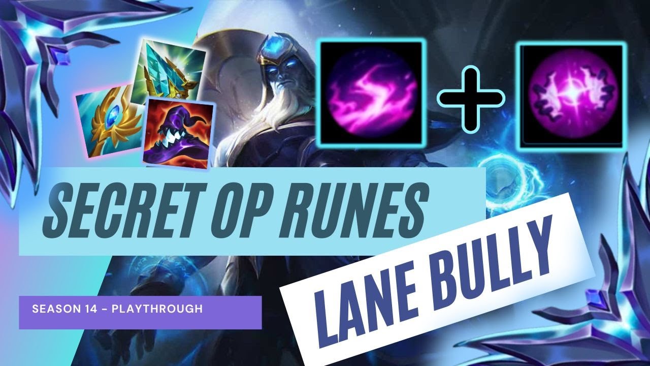 THESE RUNES ARE THE BEST TO CLIMB WITH ON RYZE ?!! IS PHASE RUSH NOT NEEDED IN S14 ?