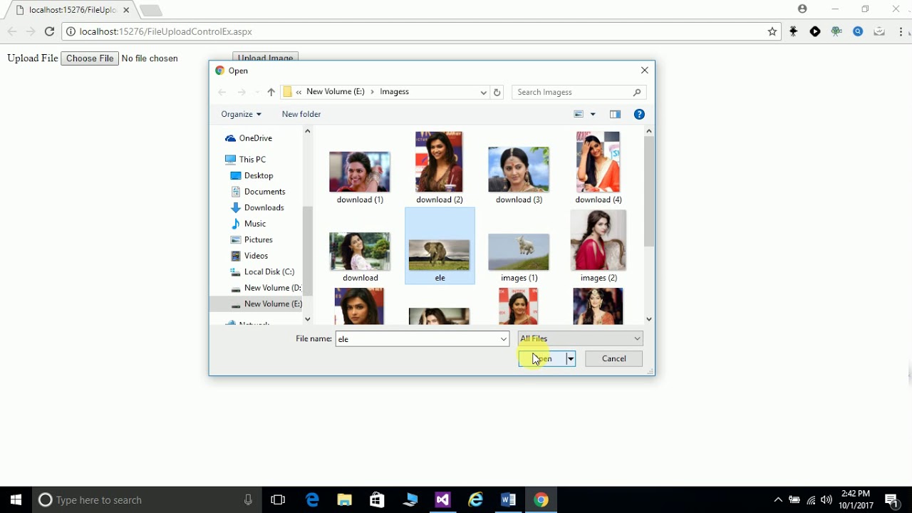 FileUpload in Asp.Net C# code link given in description box