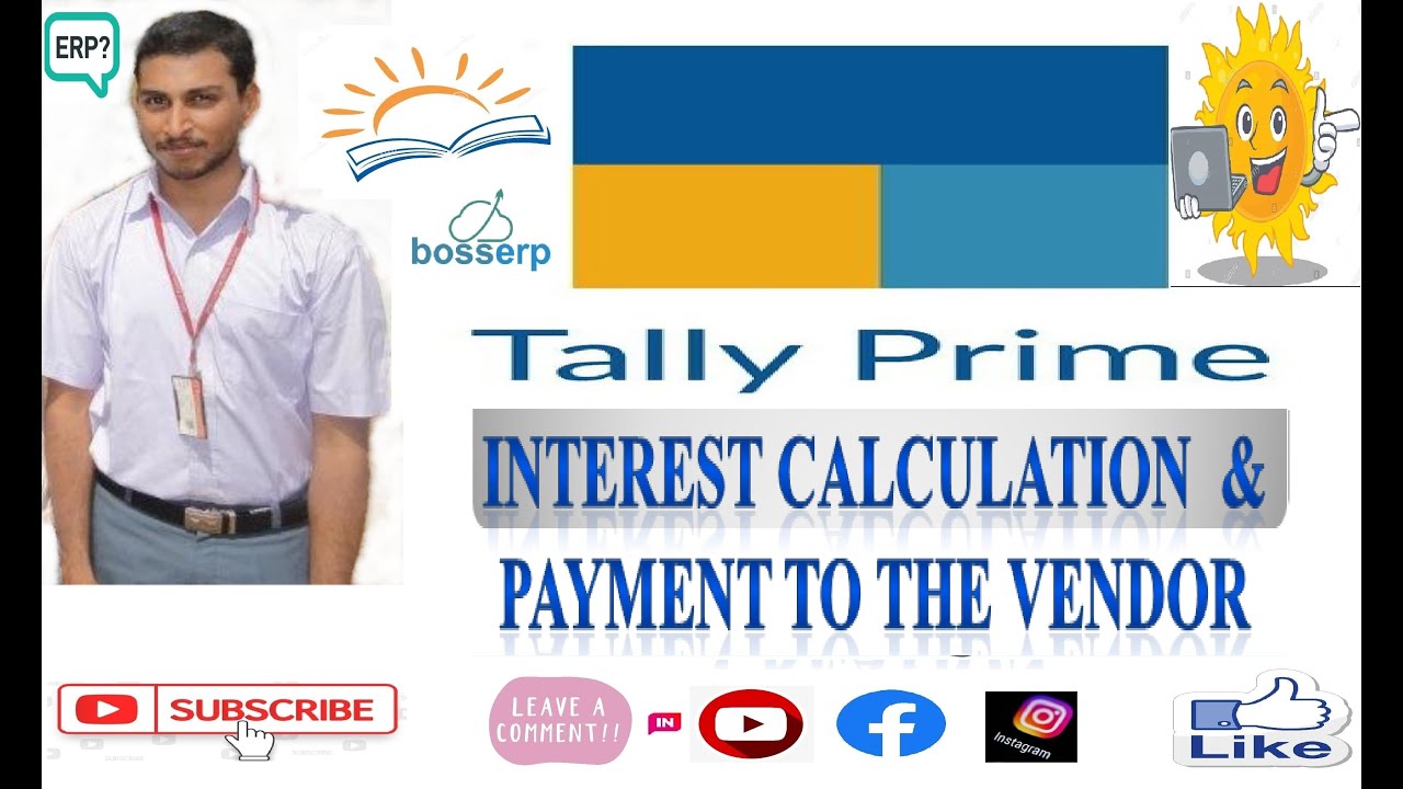 #7  INTEREST CALCULATION IN TALLY PRIME
