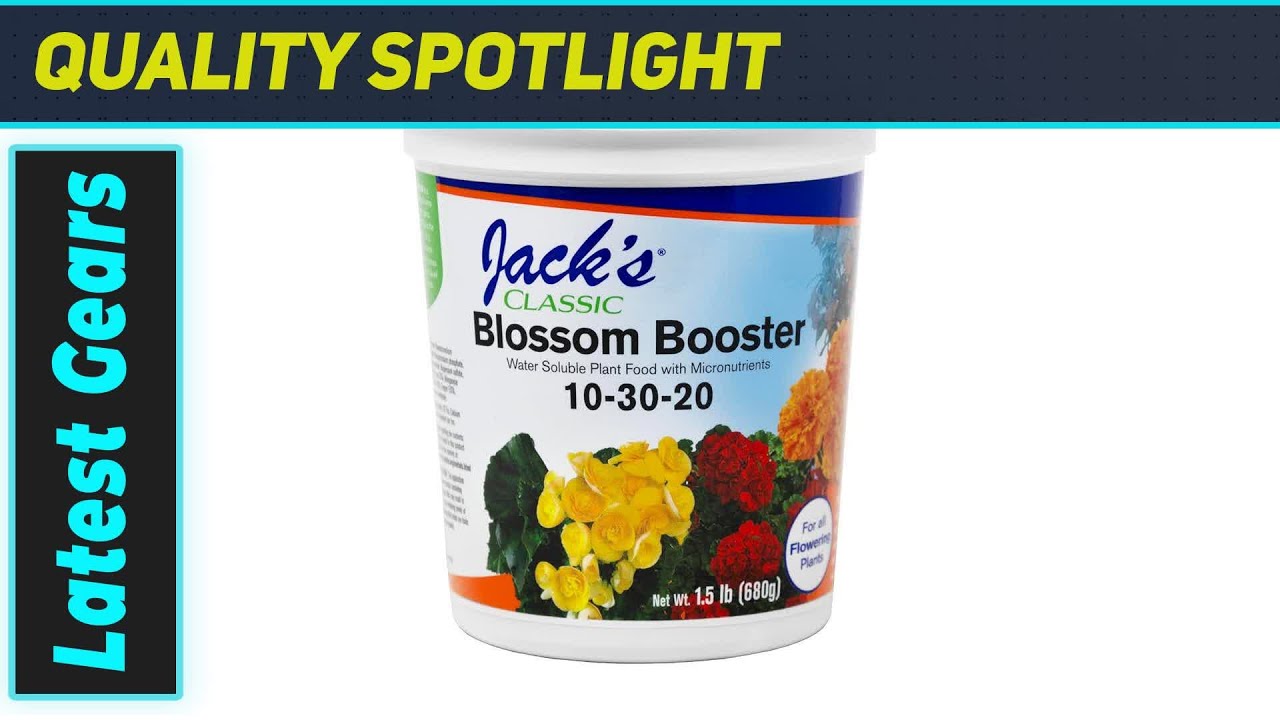 reviewJack's Classic Blossom Booster: BEST Bloom Fertilizer?