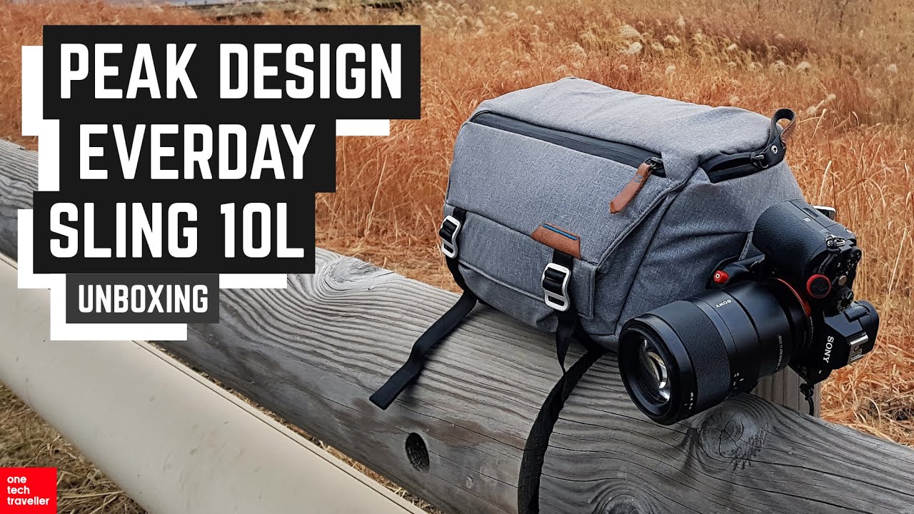 Peak Design Everyday Sling 10L Ash Unboxing