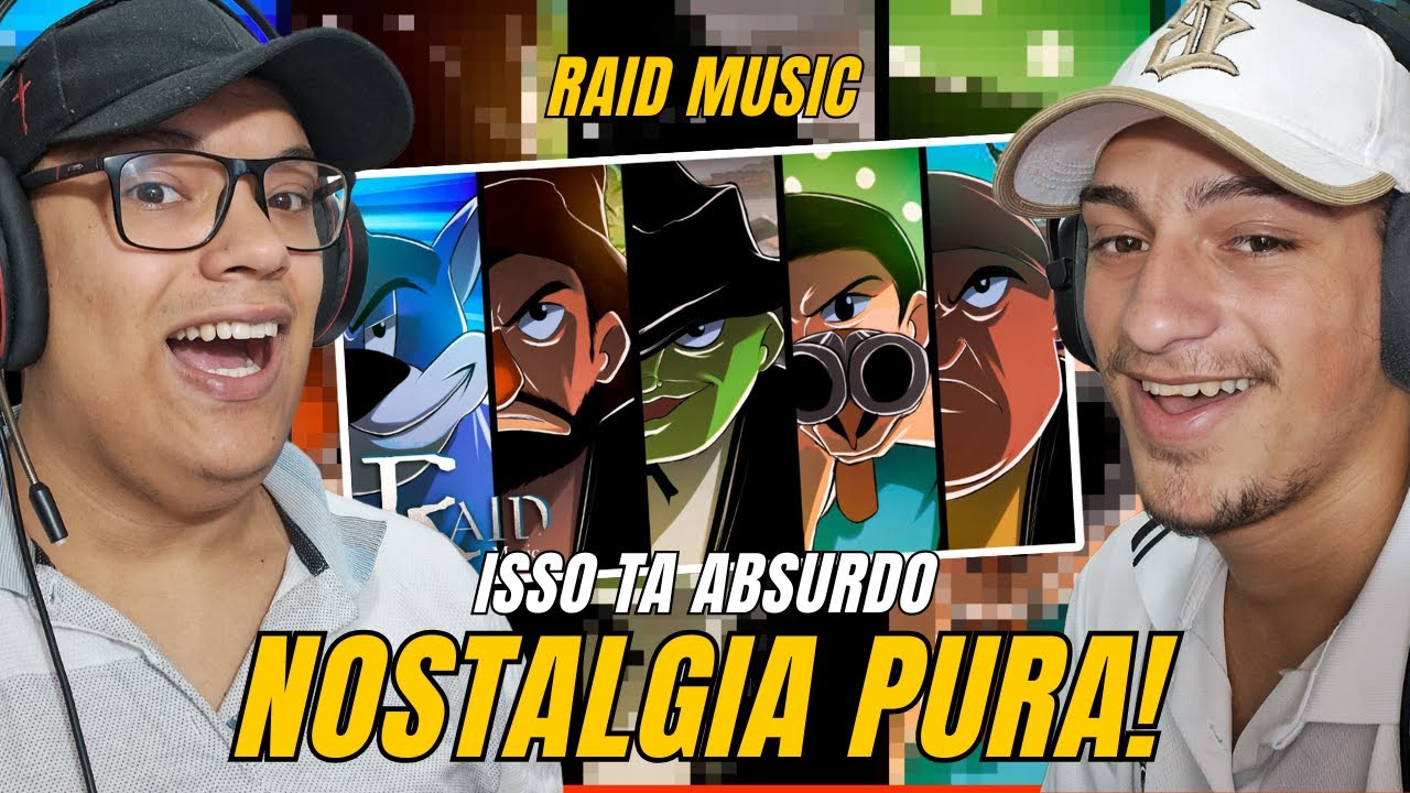 A Maldade Em Ascensão (Vilões do pica pau) Parte 2 | Raid Music | KINZLAD REACT