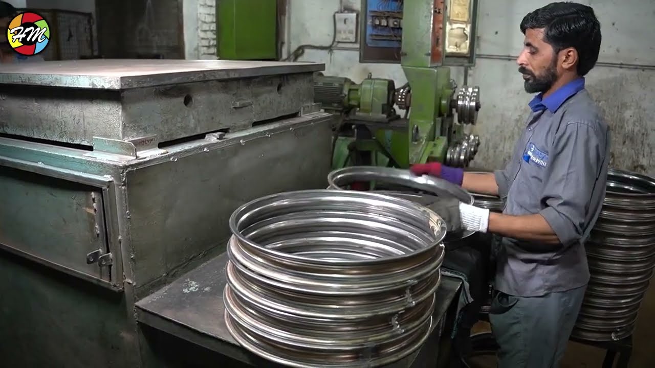 How to Motorcycle Wheel Rim Manufacturing process in a factory