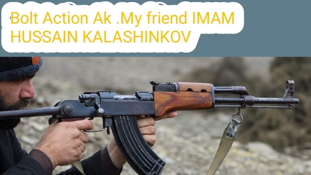 Ak 47 in Bolt Action/ Darra made master piece kalashinkov