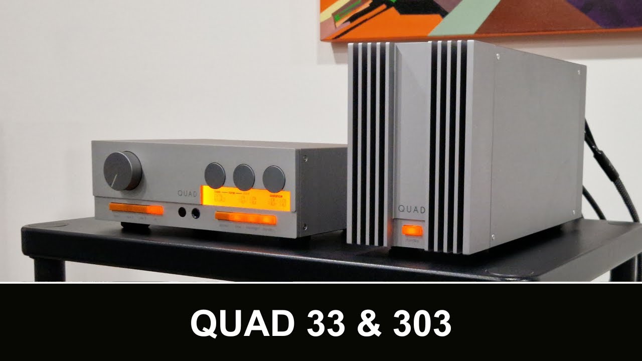 Le P+A Quad 33 & 303 en 1min30 - Unboxing