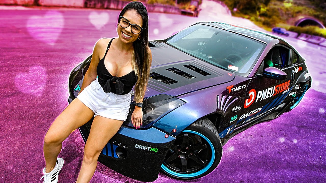 MINHA NAMORADA FEZ DRIFT NO 350Z TURBO
