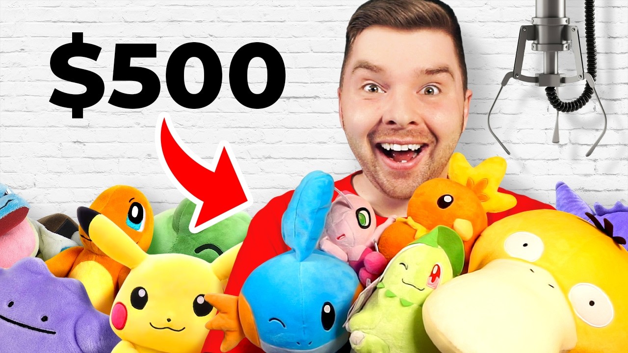 I Won Everything in a Pokemon Crane Machine
