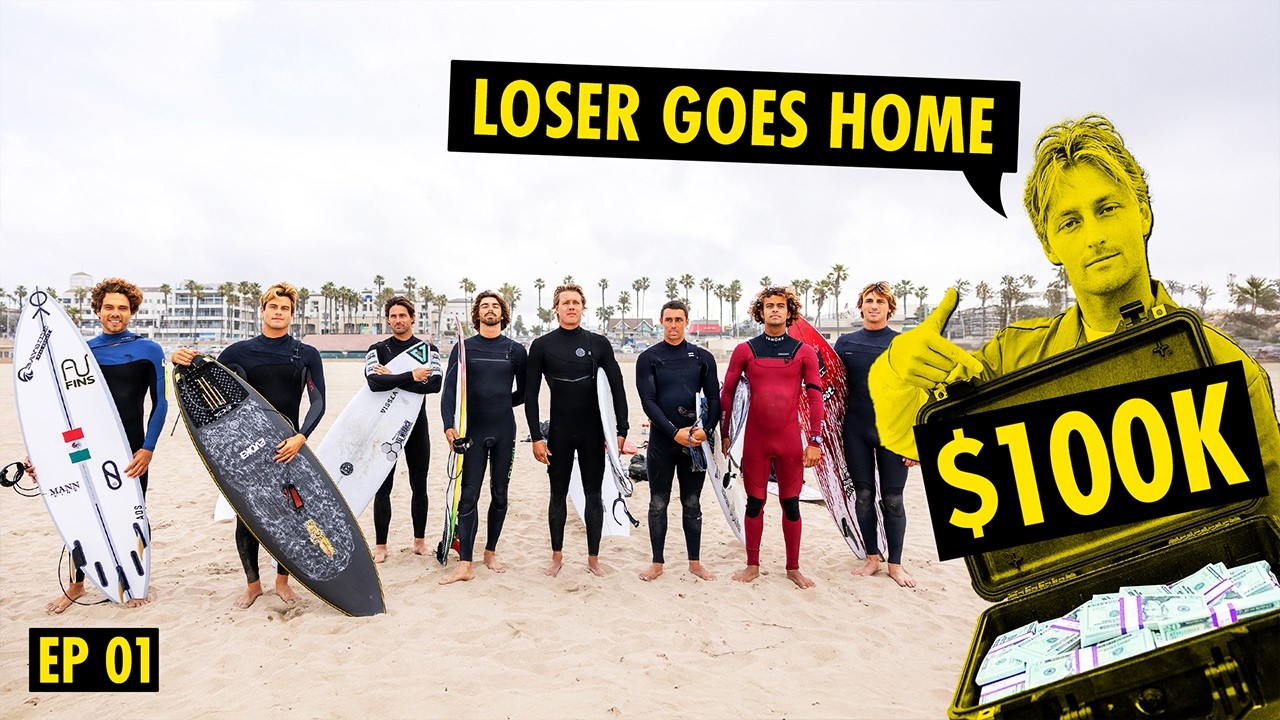 8 серферов борются за 100 000 долларов | Surf100 Эпизод 1