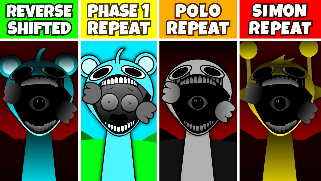 Incredibox Sprunki: Phase 1, Polo, Simon REPEAT After REVERSE SHIFTED