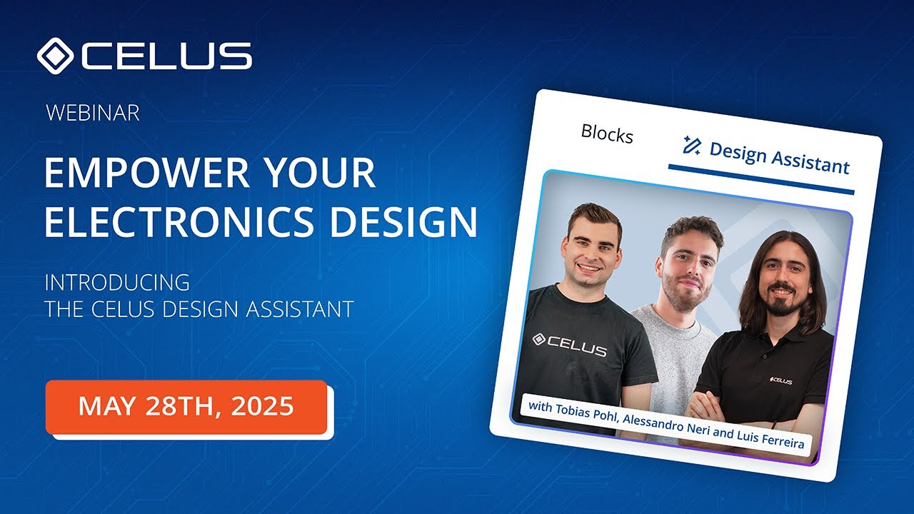 Webinar - Introducing the CELUS Design Assistant!