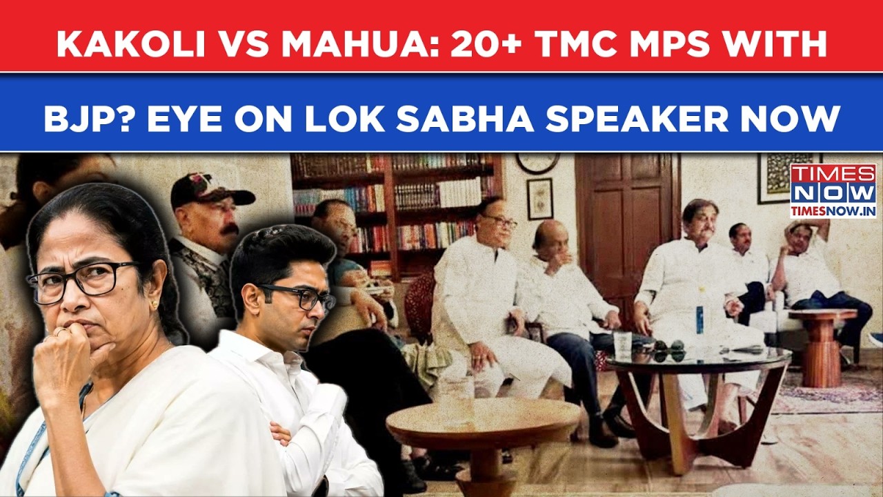 TMC Split: 'Mamata Loyalist' Mahua Vs Kakoli, 'Rebels' Write To Lok Sabha Speaker| 20+ MPs With BJP?