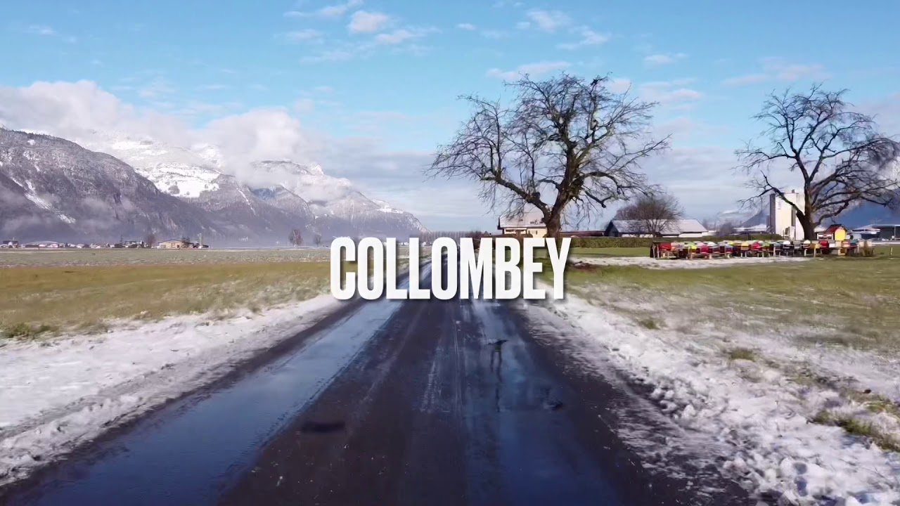 Collombey drone dji mavic suisse