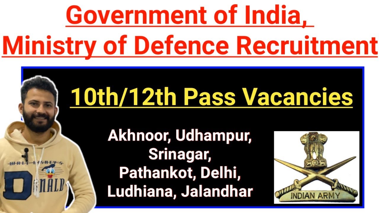 Ministry of Defence Recruitment 2023 || Army ASC Centre  || 10th, 12th Pass Eligible 🔥🔥