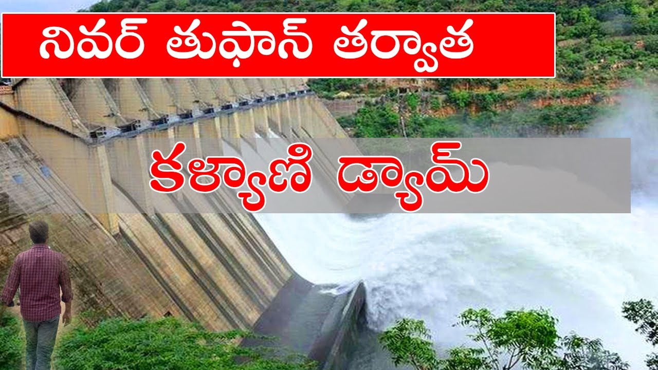 Kalyani dam in Tirupati | కళ్యాణి డ్యామ్ నివర్ తుఫాన్ తర్వాత | Biggest dam in chittoor district