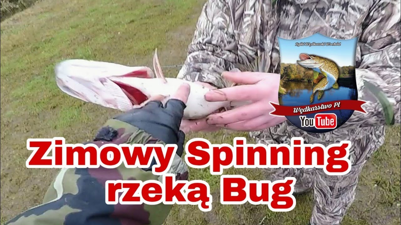 Zimowy spinning , rzeka Bug i zbiornik . Test nowego sprzętu firmy Dragon . Winter spinning