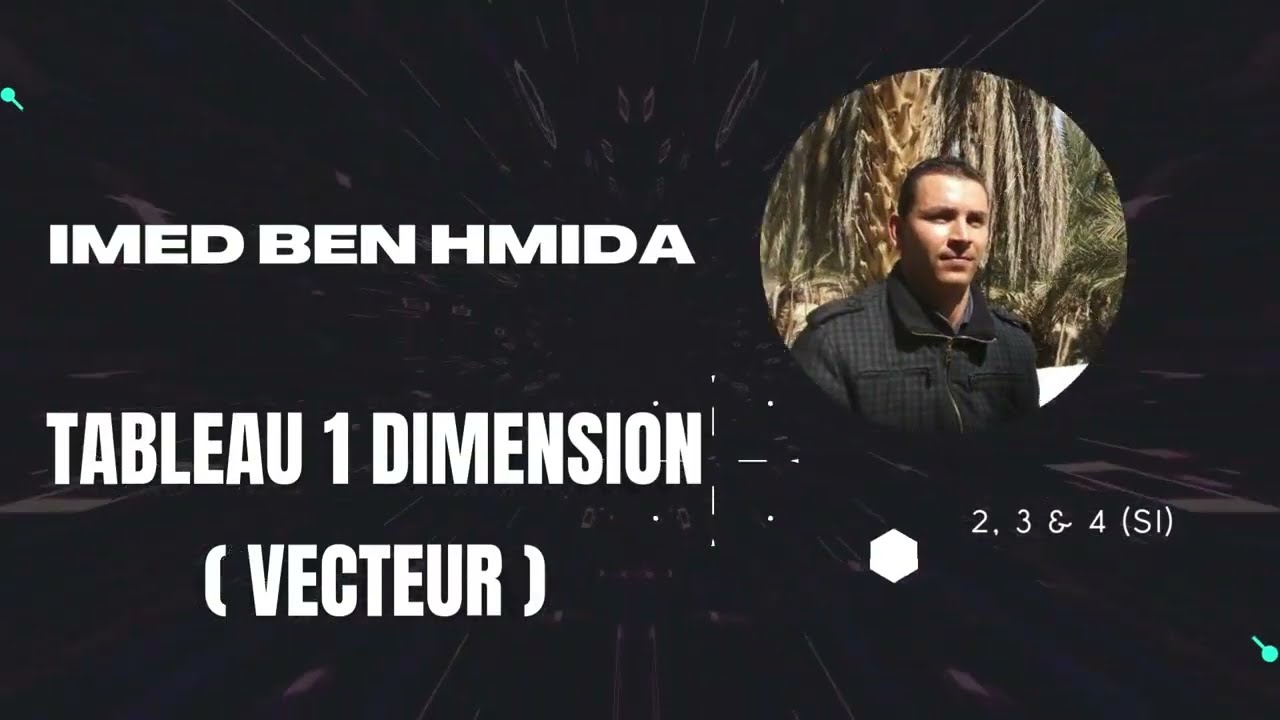 Tableau 1 dimension Algo & Python
