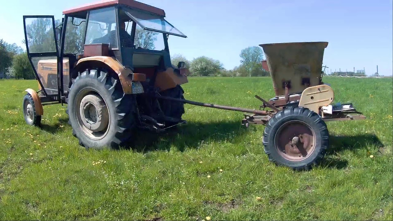 akcja nawóz na łąki ursus c-360  + kos + zając 2018