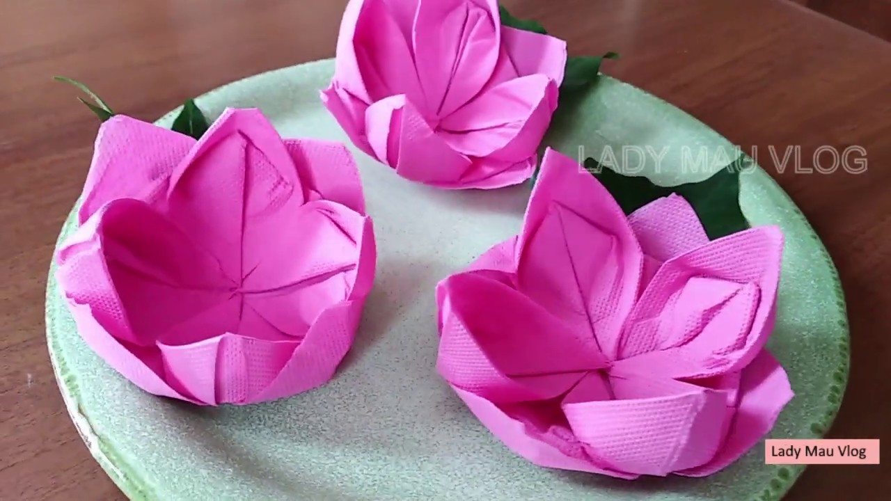 6 IDEE per PIEGARE TOVAGLIOLI  e addobbare la TAVOLA  per SORPRENDERE i vostri OSPITI. DIY TUTORIAL